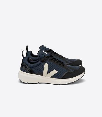 Black Veja Condor 2 Alveomesh Nautico Pierre Sneakers Road Running Shoes | UILND37076
